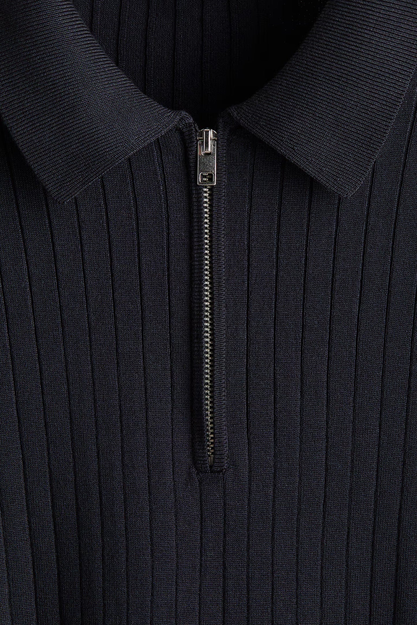 Prime Textured Polo zipper (old money)