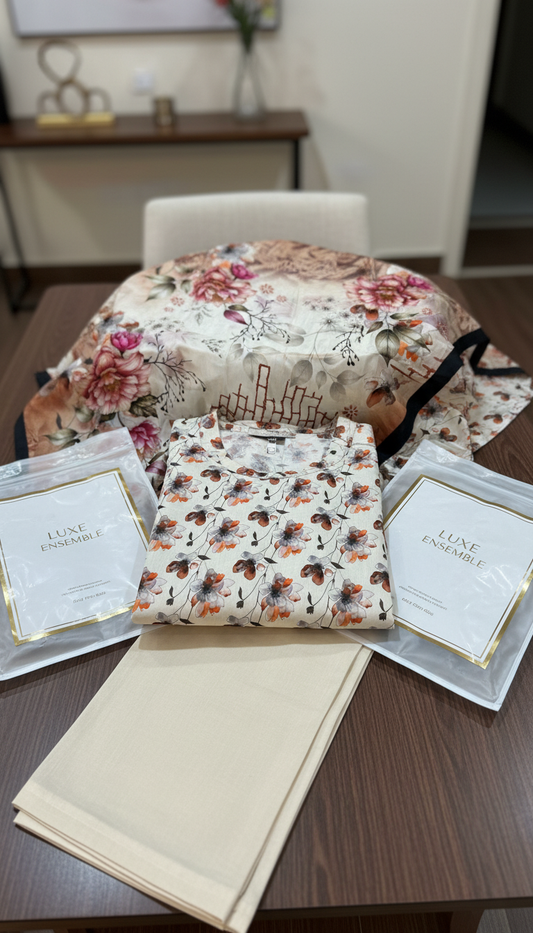 Edition 01: Tuscan Garden 3 piece Lawn premium