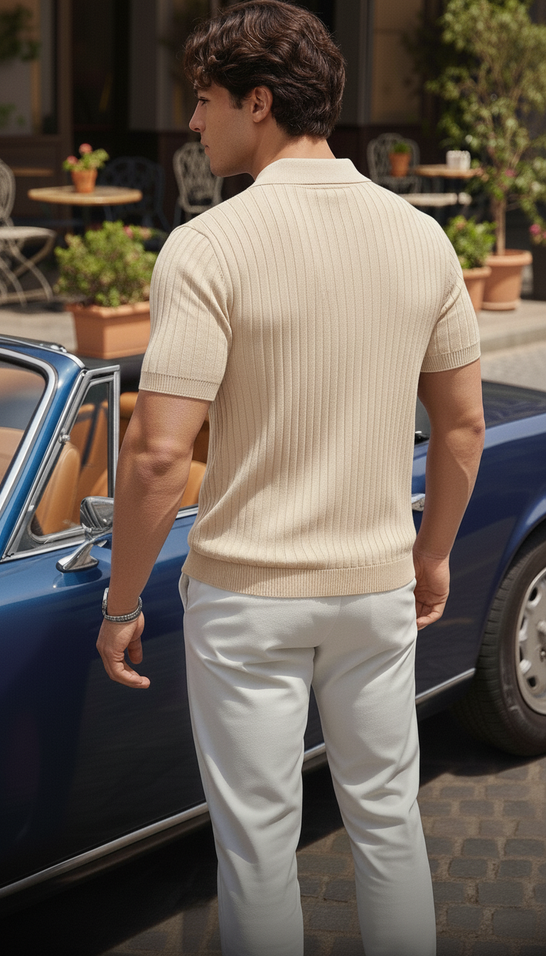 Beige Sand supreme polo