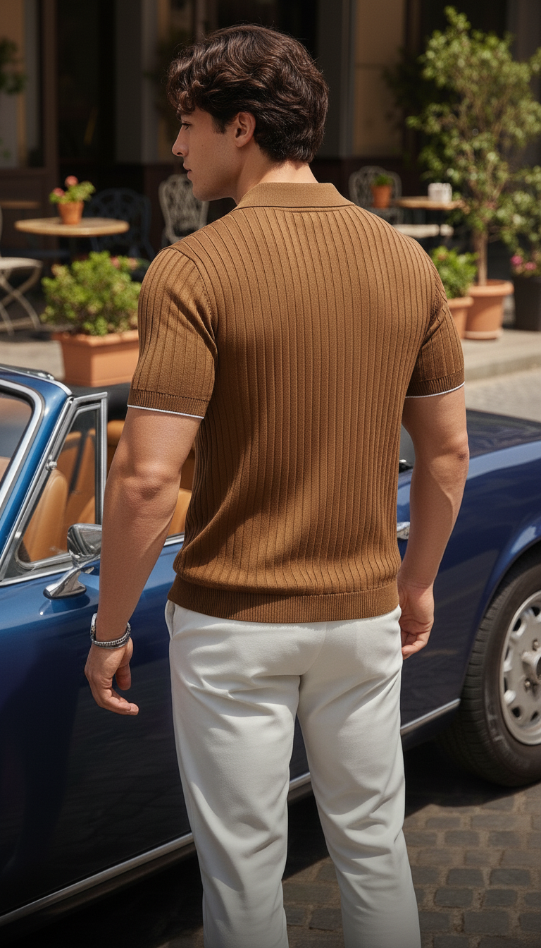 Toffee Brown supreme polo