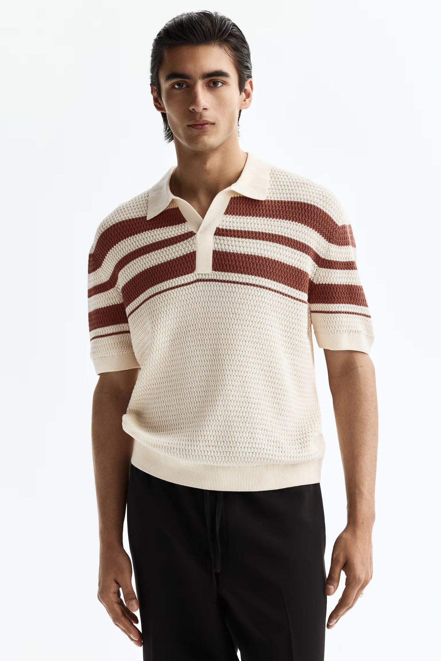 Milan Stripe Polo (Old Money)
