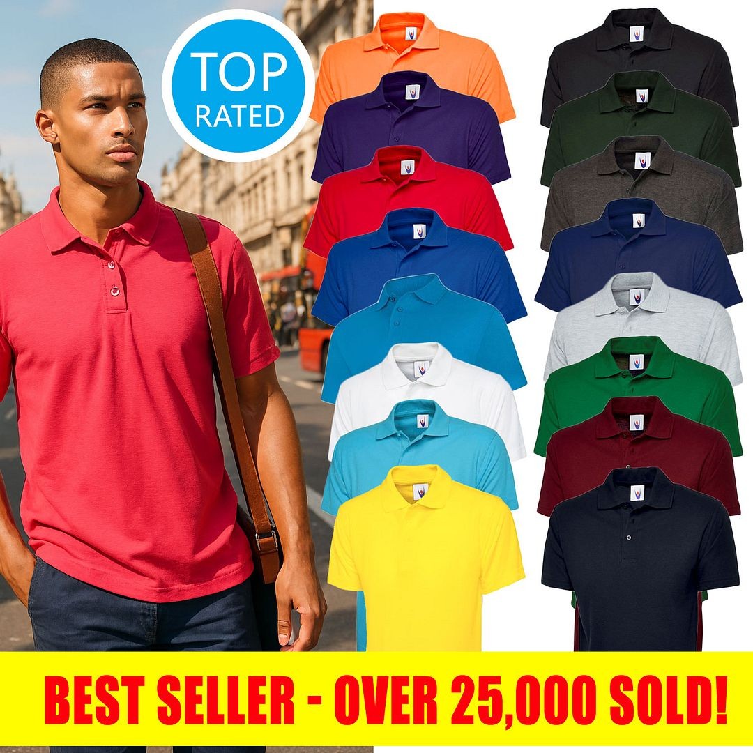 Premium Cotton Polo Shirts Plain