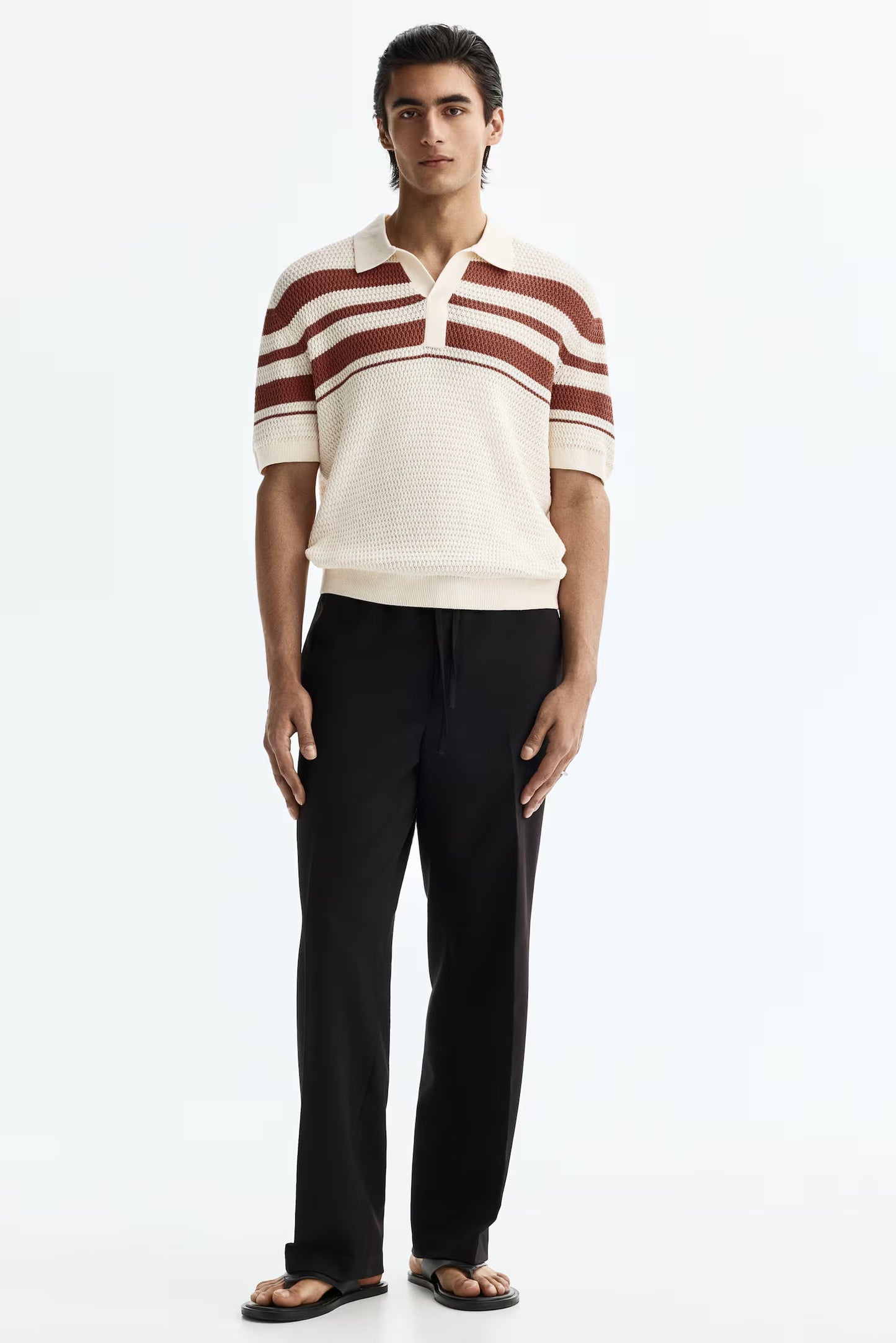Milan Stripe Polo (Old Money)