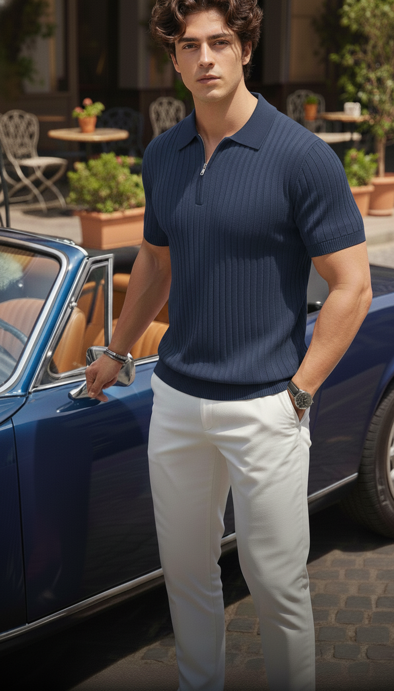 French Navy supreme polo