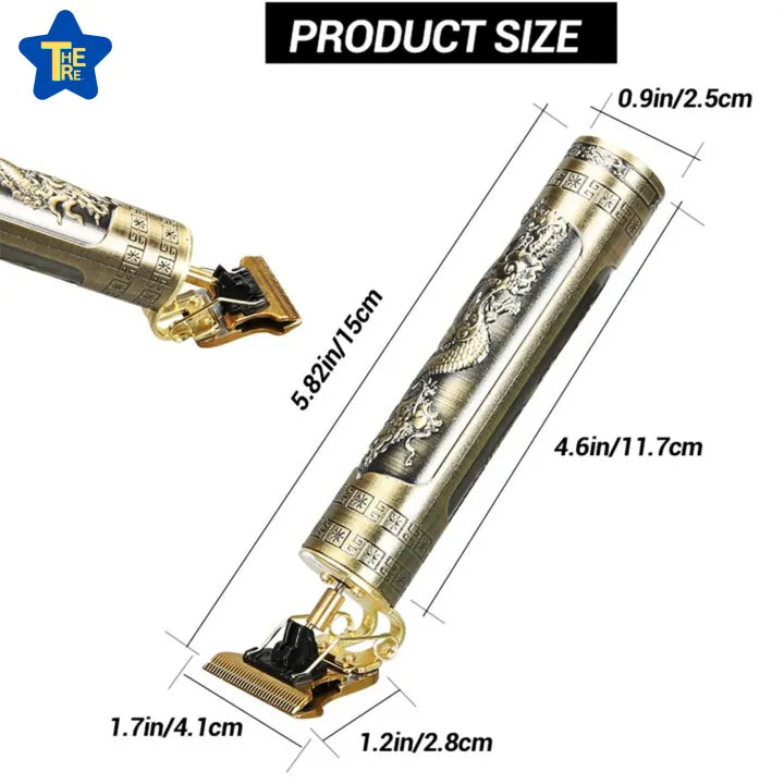 Professional Vintage Dragon Style Trimmer for Men