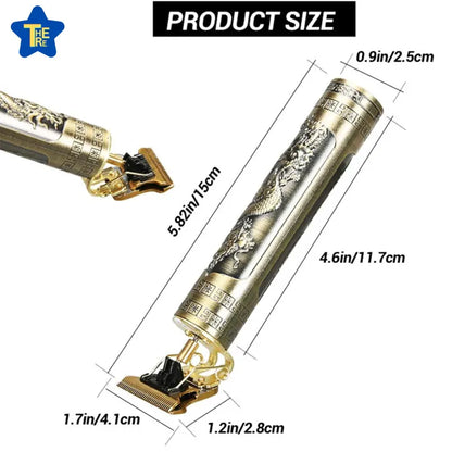 Professional Vintage Dragon Style Trimmer for Men