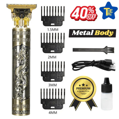 Professional Vintage Dragon Style Trimmer for Men