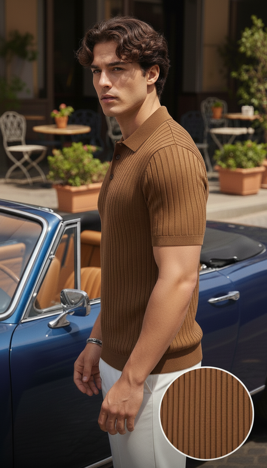 Toffee Brown supreme polo