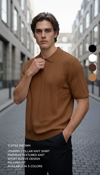 Johnny collar self designed polo
