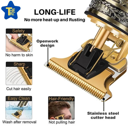 Professional Vintage Dragon Style Trimmer for Men